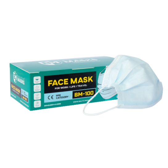 Mascarilla Quirurgica Tipo IIR (Fabricado en Europa)